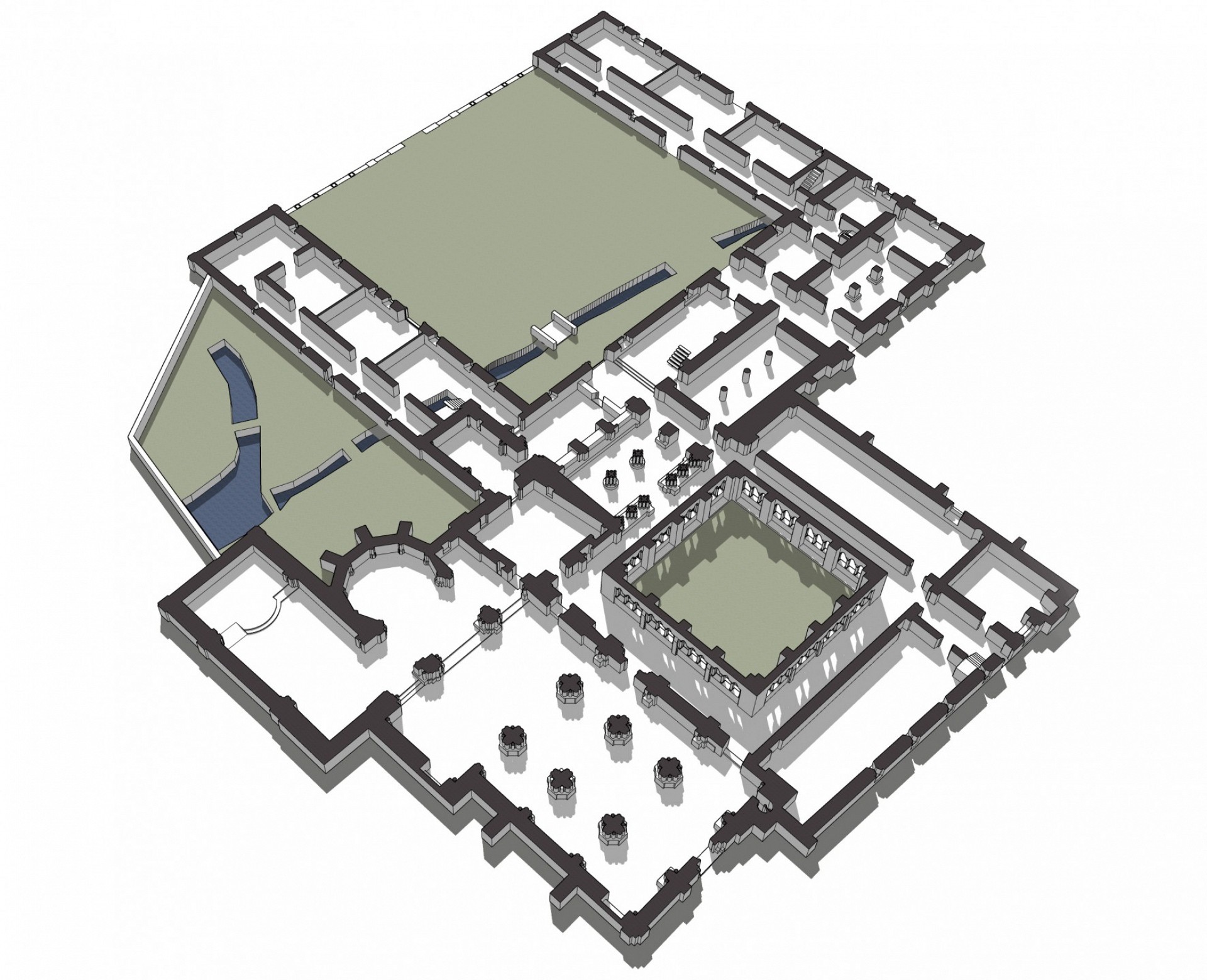 Monastery map