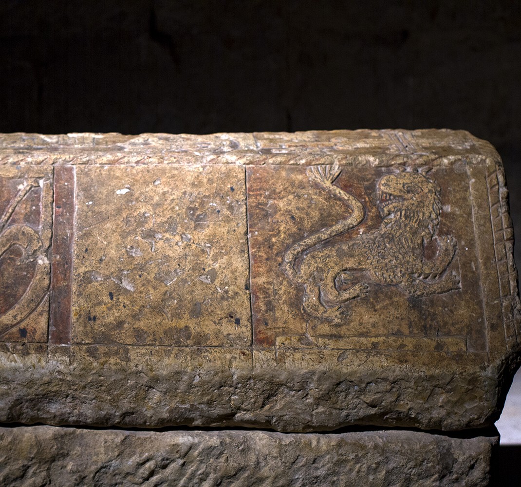 Polychrome tomb