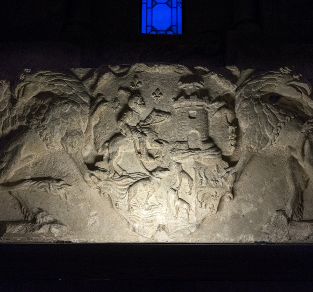 Sepulcro de una dama de la familia Villalobos