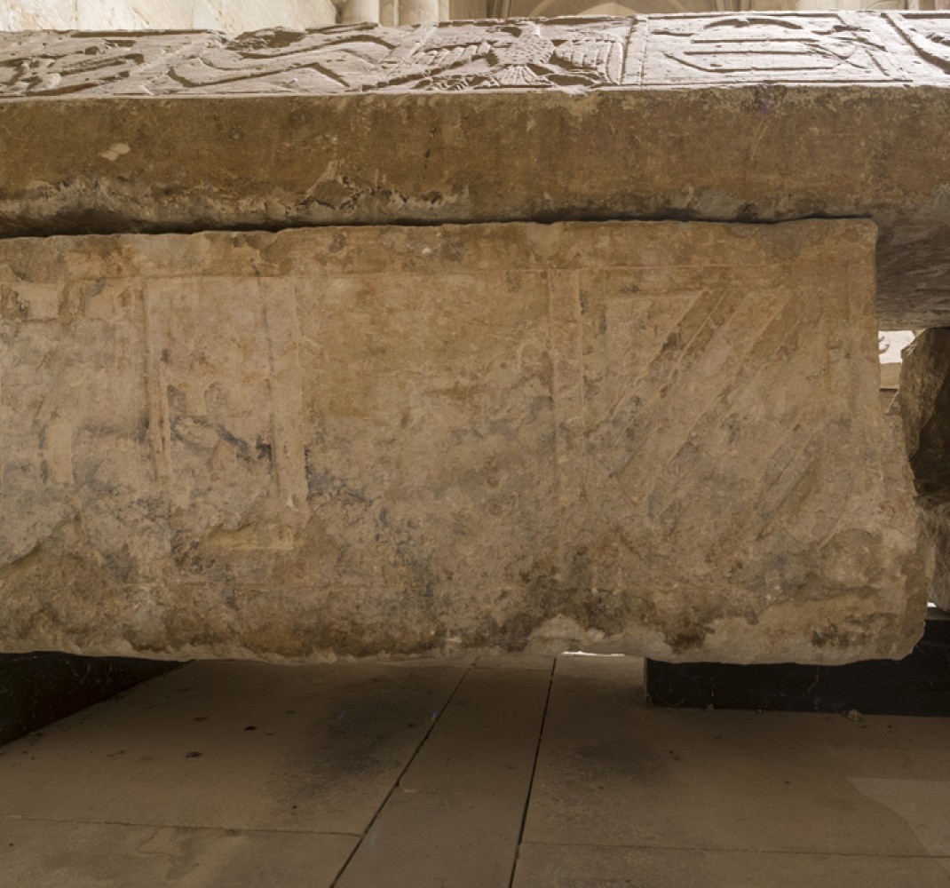 Sepulcro policromado