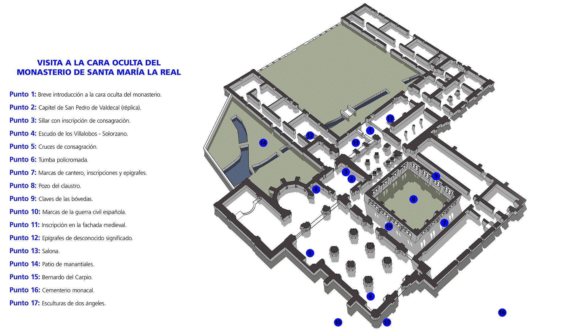 Visita la cara oculta del monasterio
