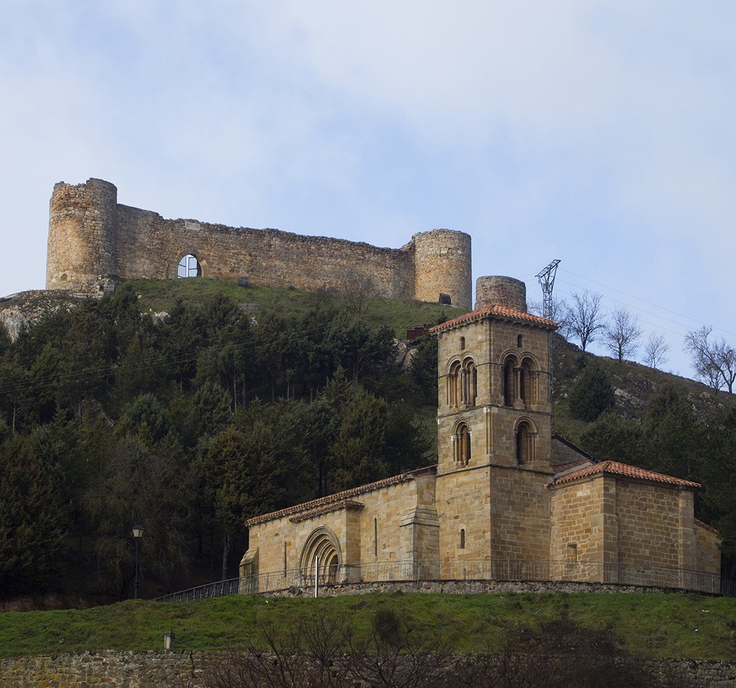 Model of the hermitage of Santa Cecilia de Aguilar de Campoo